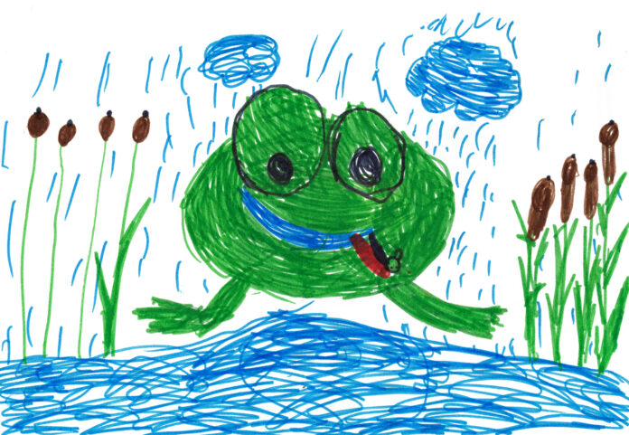 How To Draw A Cute Frog