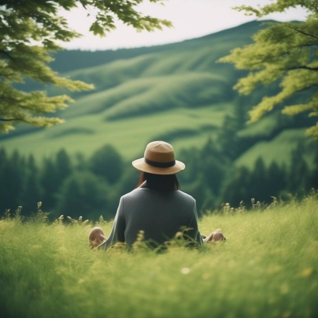 Relaxing in the Hokkaido Countryside