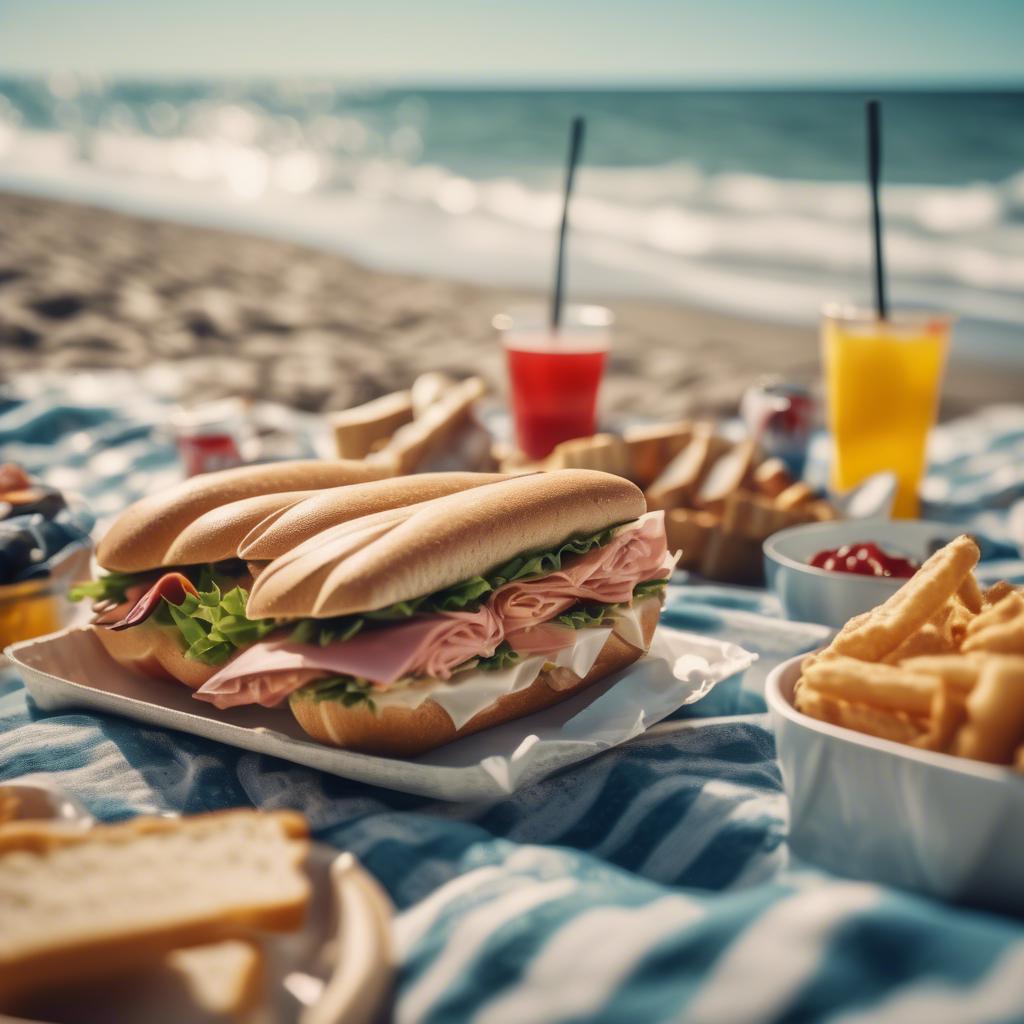 We indulged in⁣ a delicious picnic of sandwiches, snacks, and cold drinks. ⁢The‌ salty sea air seemed to enhance the flavors of our food, and we‌ dined with the sound of the waves‌ as our background ​music
